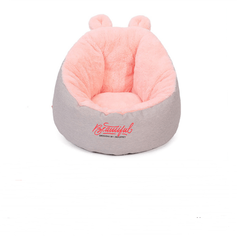 Snugglepaws Deluxe Cozy Cotton Dog Bed - Luxurious Sleeping Bag For