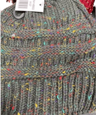 Sherpa Lined Ponytail Beanie for Women & Teens