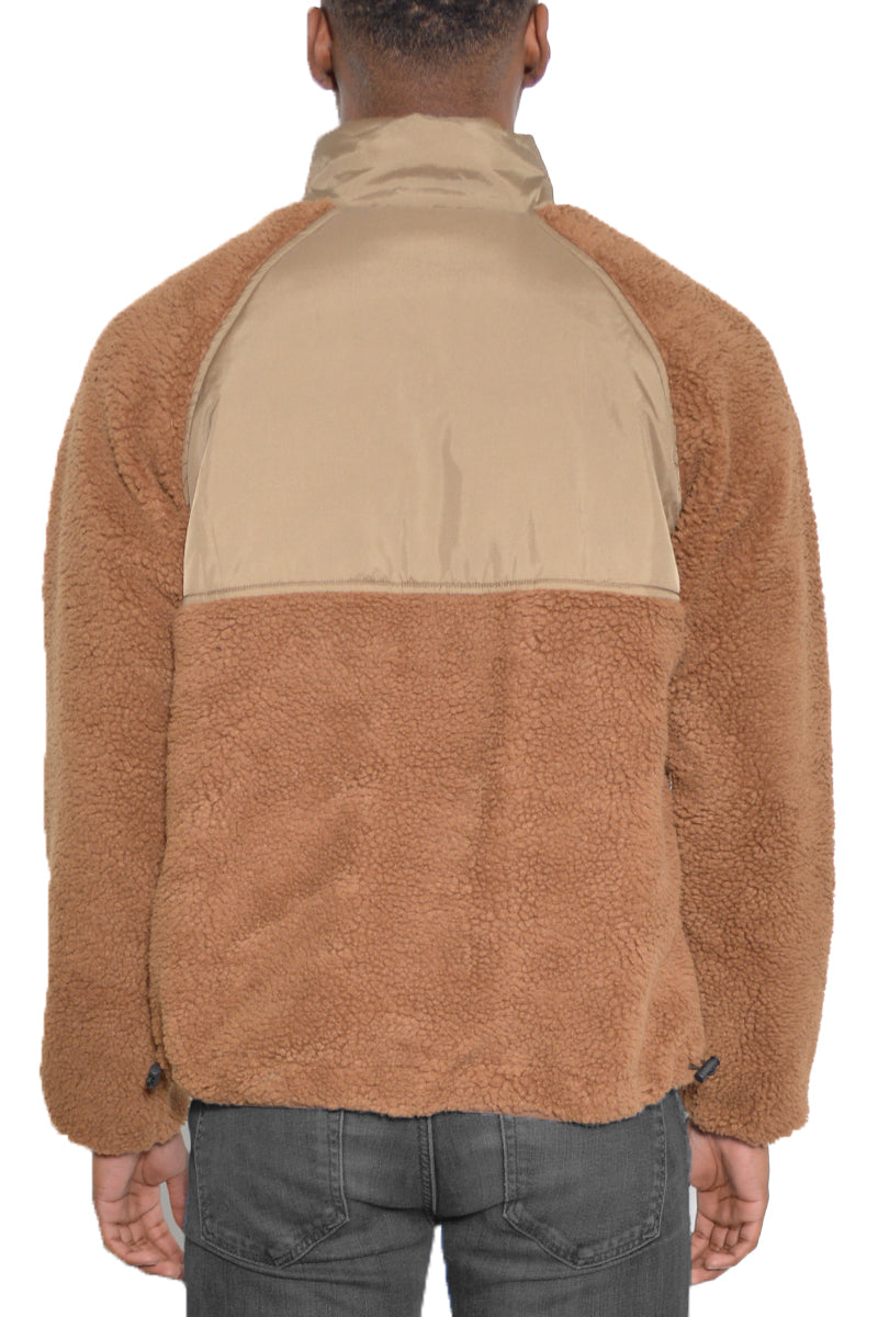 Sherpa Fleece Zip Up
