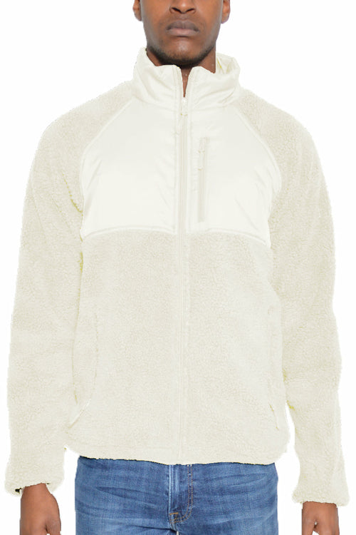 Sherpa Fleece Zip Up