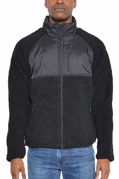 Sherpa Fleece Zip Up