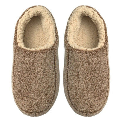 Sherpa Tan - Men's Cozy Sherpa House Slippers