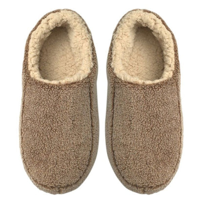 Sherpa Tan - Men's Cozy Sherpa House Slippers