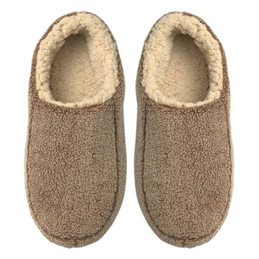 Sherpa Tan - Men's Cozy Sherpa House Slippers