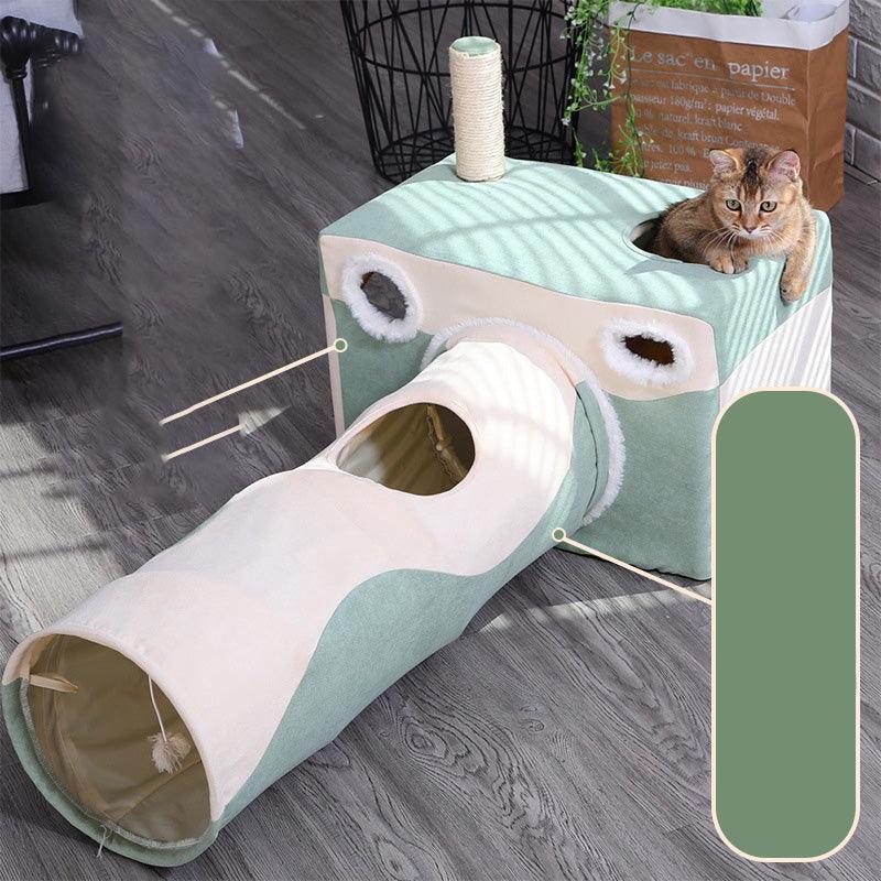 Luxury Cozy Cat Cave: The Ultimate All-Season Cat Retreat