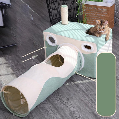 Luxury Cozy Cat Cave: The Ultimate All-Season Cat Retreat