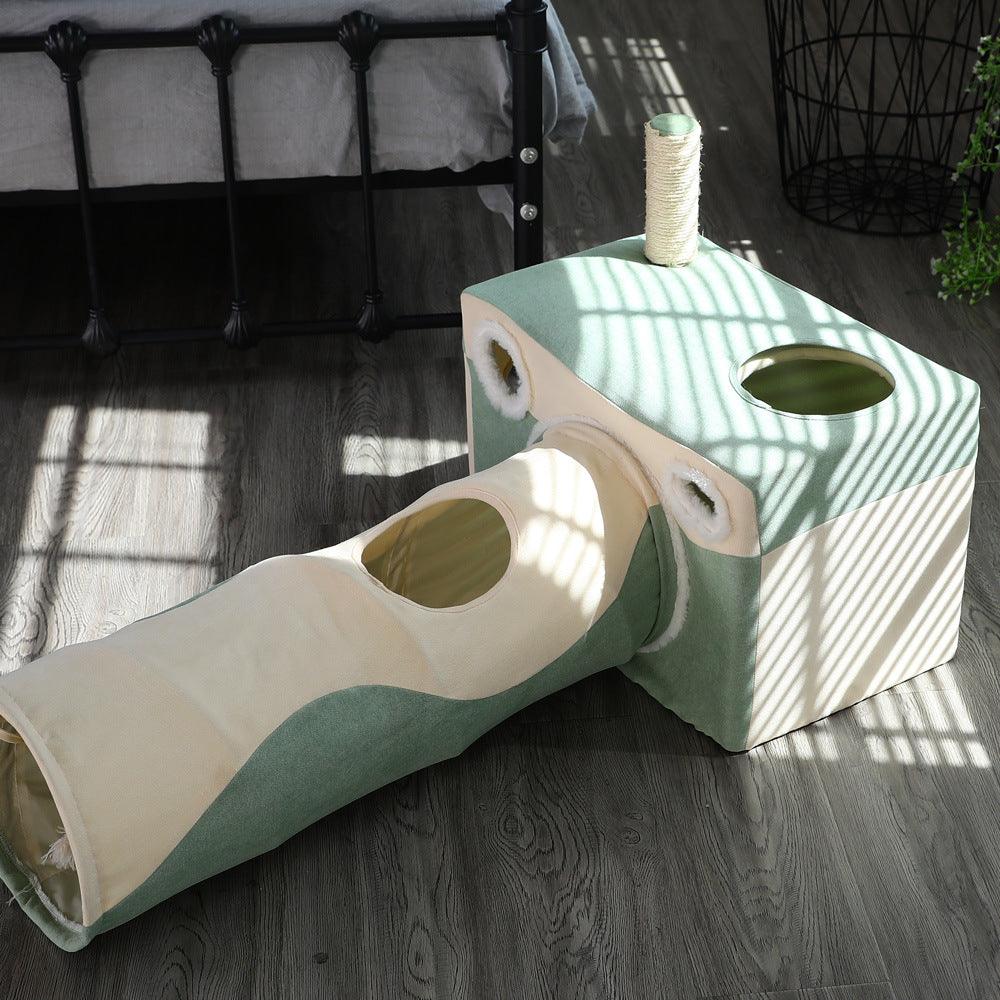 Luxury Cozy Cat Cave: The Ultimate All-Season Cat Retreat