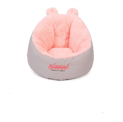Snugglepaws Deluxe Cozy Cotton Dog Bed - Luxurious Sleeping Bag For