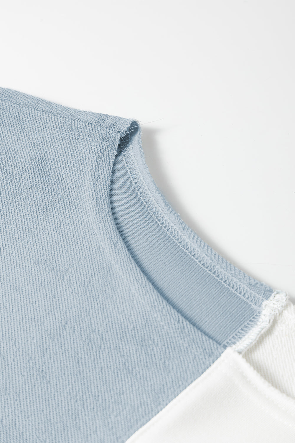 Multicolour Colorblock Dolman Sleeve Sweatshirt