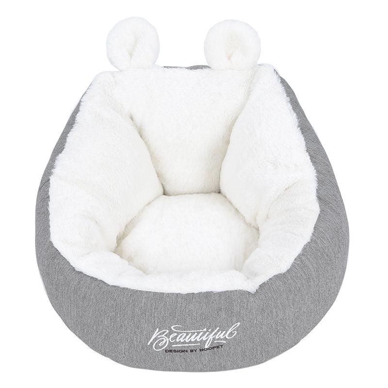Snugglepaws Deluxe Cozy Cotton Dog Bed - Luxurious Sleeping Bag For