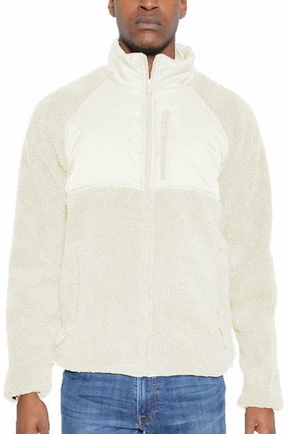 Sherpa Fleece Zip Up