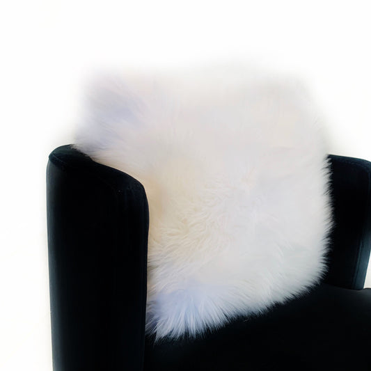 Plutus Off White Mongolian Fur Off White Animal Faux Fur Luxury Throw