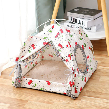 Cozy Haven Cat Tent: The Perfect Enclosed Pet Bed For Your Feline